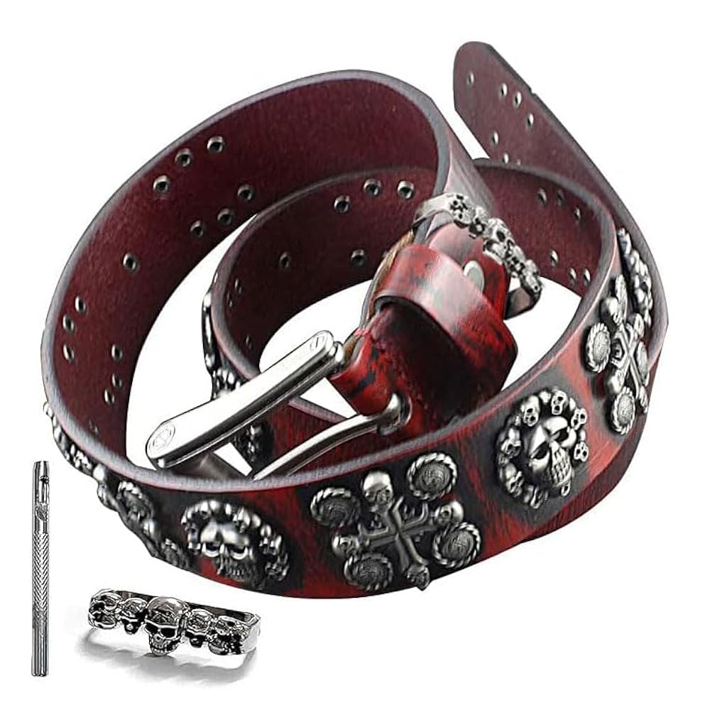 貴重な旧タイプ ! LEATHER CHAIN BELT Llife Llife LEATHER CHAIN BELT